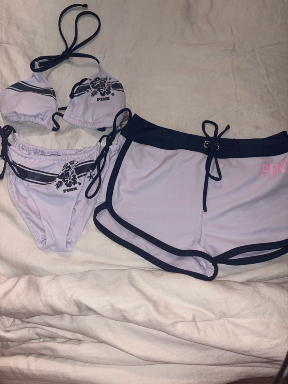 Victoria’s Secret PINK 3 piece swim set - Picture 2 of 3